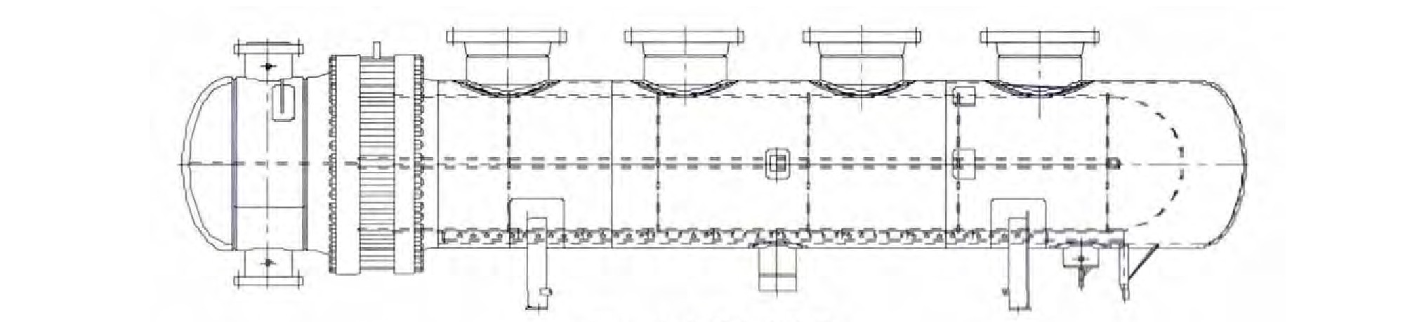 图1 U形管式换热器Fig.1 U-tube exchange