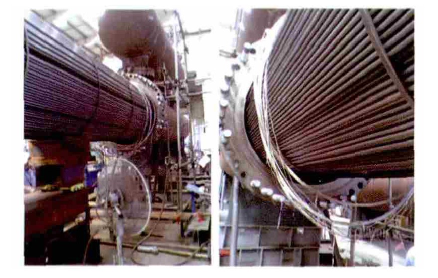 图3 壳程侧损坏的金属缠绕垫Fig.3 Damaged metal spiral wound gaskets of shell sides